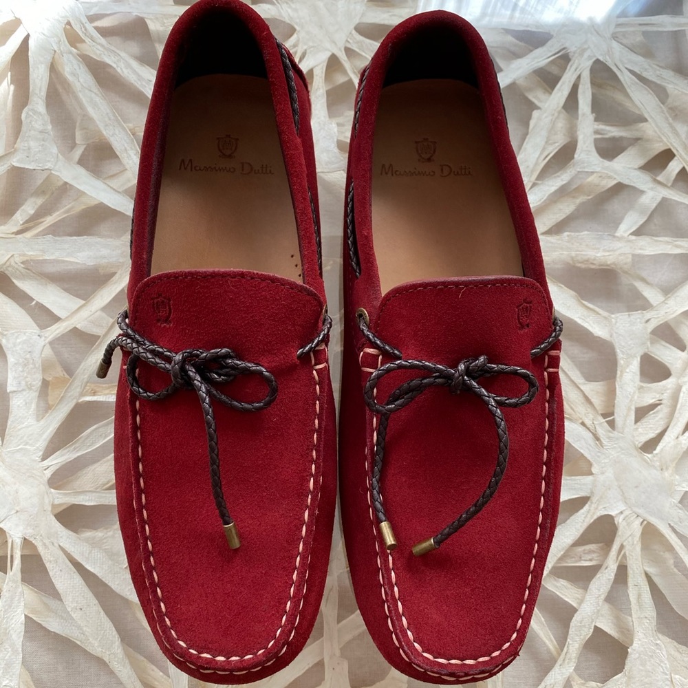 Massimo Dutti Suede Loafers